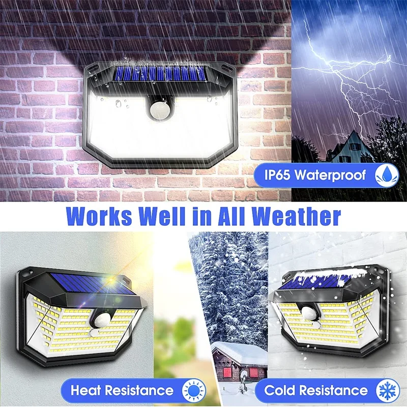 Retro design automatically light up wireless intelligent linkage induction solar wall wash light