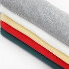 New Product Plain Dyed Soft 100%cotton 1*1 Rib Knitted For Girl Cloth Tirm