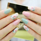 Nail Long Lasting Quality Wraps Durable Fashionable Nail Art Strip Wrap Flamingo Nail Sticker