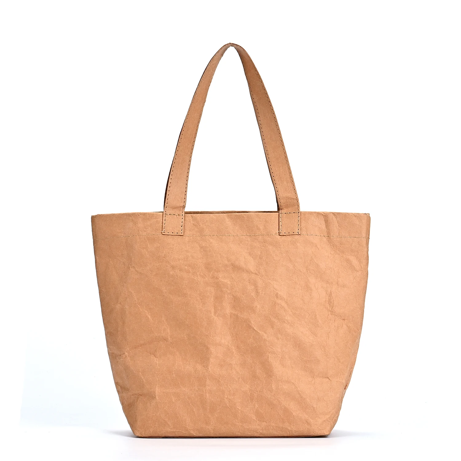 Hot Selling Custom Logo Thickened Waterproof Flexible Handbag Cowhide Dupont Paper Nonwoven Bags with Logo supplier