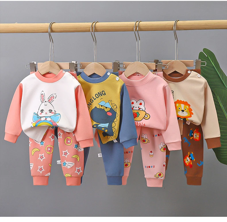 High Quality Wholesale Toddler Kids Korea Pyjamas Boy Sleepwear Custom