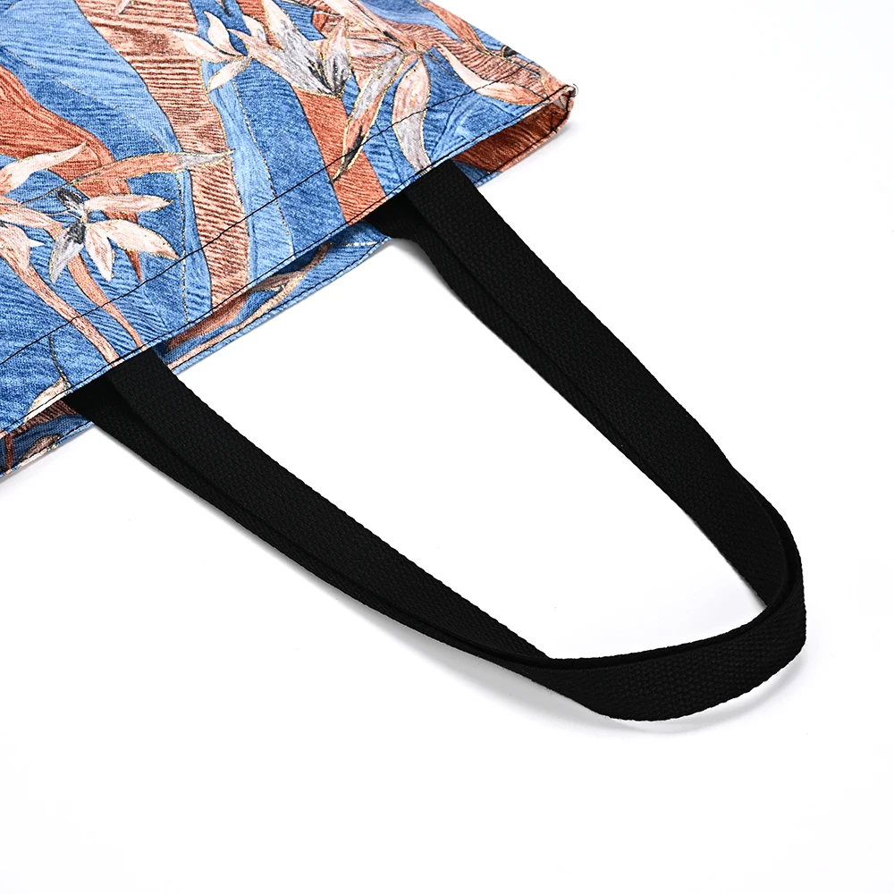 Wholesale Eco-Friendly Recycled RPET Linen Cosmetic Bag Customized Logo Waterproof Recyclable Shopping Bags supplier