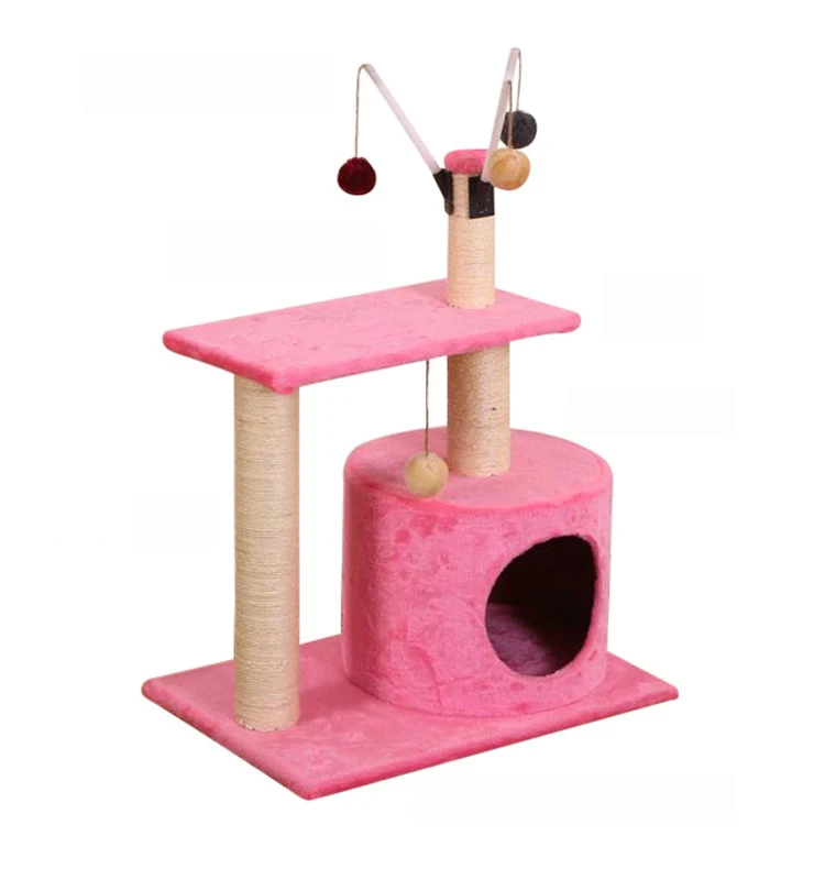 pink cat condo