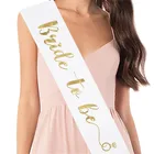 Wedding Gold Badge Bachelorette Party Wedding Decoration Hen Party Rose Gold Team Bride To Be Bridal Sash