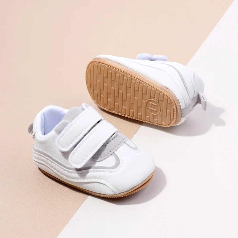 Wholesale Casual Sneakers for Boys Girls Spring Autumn Non-Slip Soft Rubber Bottom Anti-Slippery Design Baby Toddler details