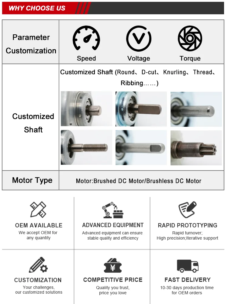 Dc Brushless Motors, RS997, 12V, 24V, 52mm - detail 14