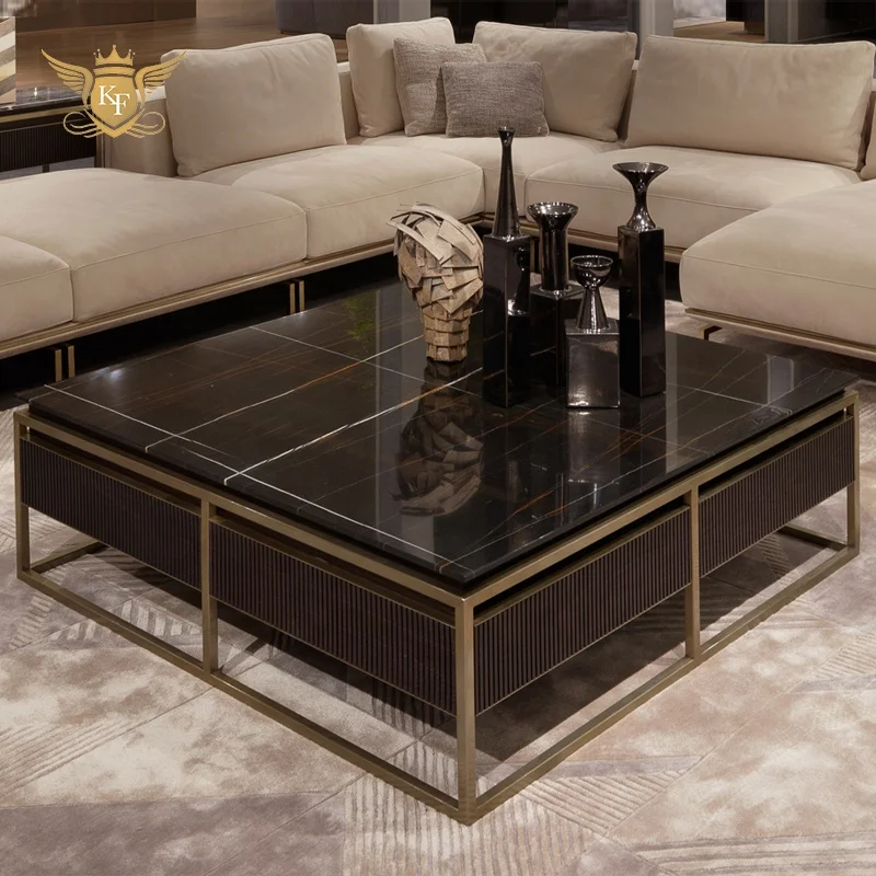 Nella Vetrina Visionnaire IPE Cavalli Pelleas Italian Coffee Table Luxury Italian Furniture