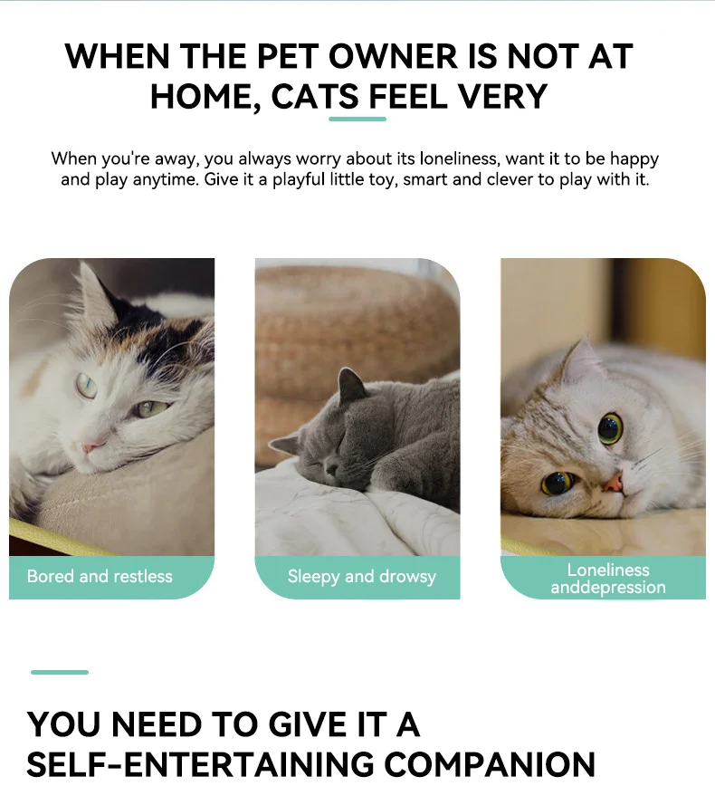 Smart Electric Cat Turntable Toy with Butterfly Teaser Stick Relieve Boredom Anxiety Interactive Play Toy for Cats Pet Products details