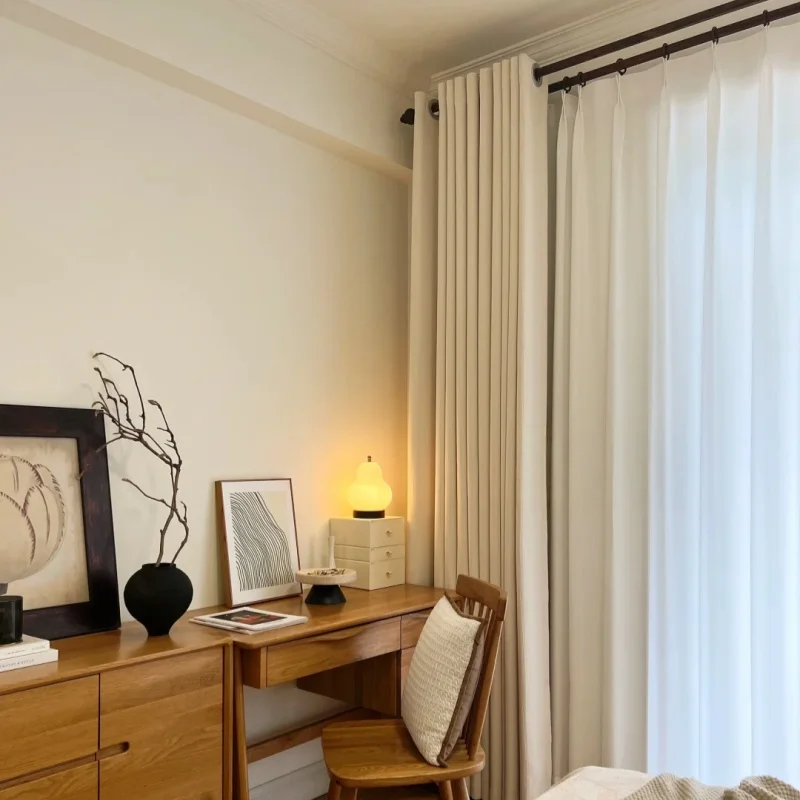 Insulated Blackout Drape Curtain, Polyester - detail 10