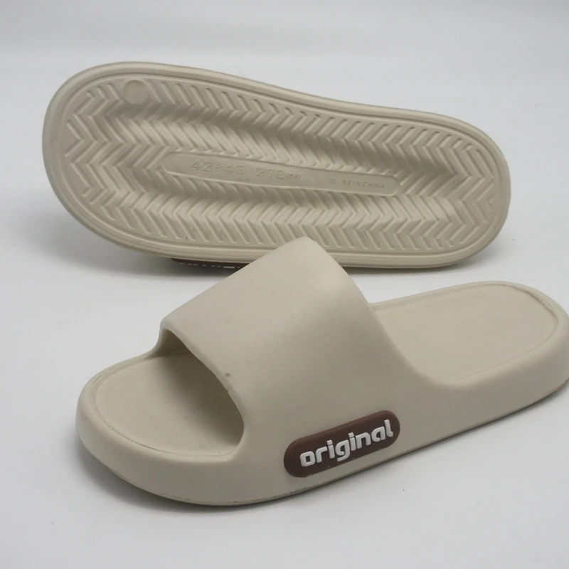 GRS Summer/Spring 4CM softer Rubber EVA Pillow Slide Sandal Customizable Logo Design Breathable Cloud Feeling cushion sandal