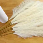 Flower Artificial Pampas Grass Faux Reed Plumes For Home Wedding Decor Flower Arrangement And Vase Fillings