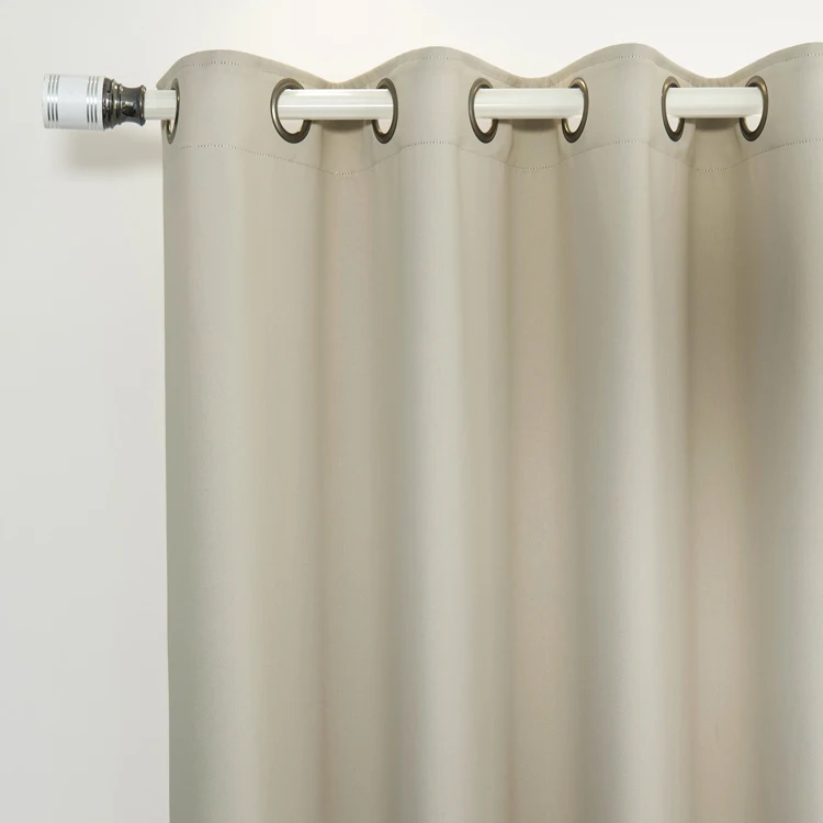 Wholesale 100% polyester european gold simple window curtains for the living room