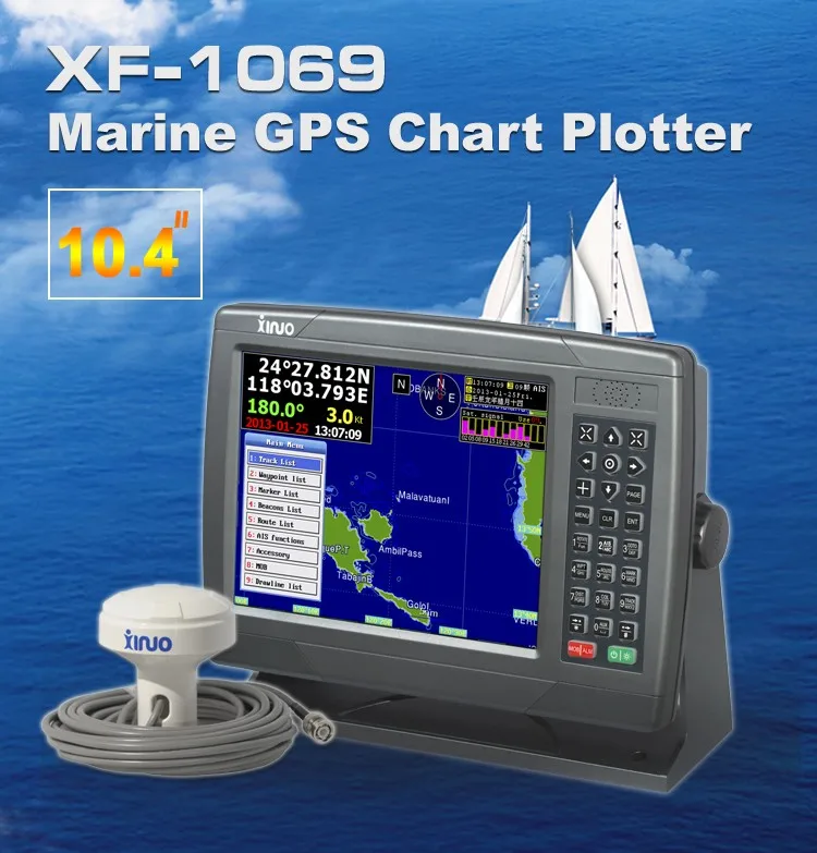 Boat Simrad Marine Gps Chart Plotter With C Map Ais Live Scope Uhd