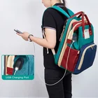 Diaper Bag Mummy Diaper Bag Custom Multifunction Large Capacity Mummy Backpack Baby Diaper Bag For Travel