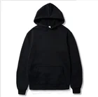 Hot Selling Support Custom Logo Spring And Autumn Winter Pure Color Hip Hop Casual Hoodie