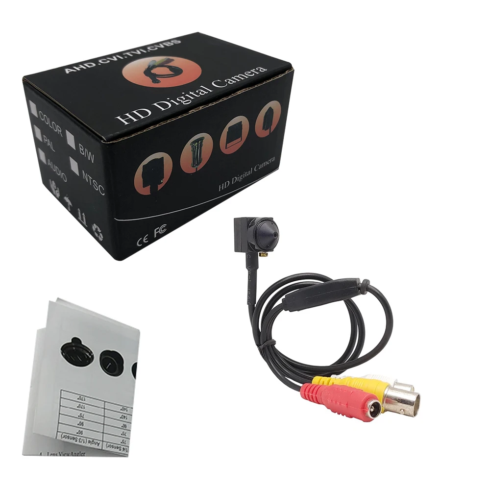 Anxinshi Brand 1080P Panoramic Fisheye AHD Mini Spy Analog Cameras Home Security CCTV Camera With UTC Menu