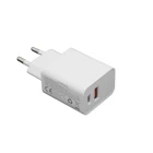 Phone CE Certification EU Plug 12V 1.67A Mobile Phone Type-c QC 3.0 PD 3.0 Portable Phone Wall Charger