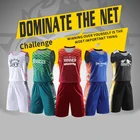 Kids Set Custom Blank Kids Basketball Jersey Uniform Sublimation Blank Children Basketball Clothing Set