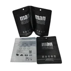 Stand Up Pouch Custom Printed Matt White Plastic Stand Up Pouch With Zipper For Food Packaging Weed Bag Top OEM