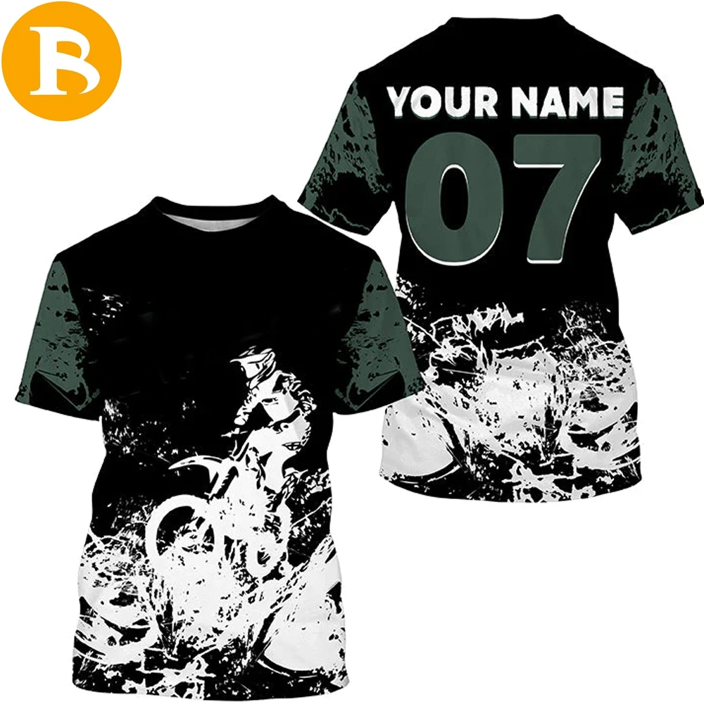 Women Mx Jersey Breathable Motocross Shirts MTB Road Wear Bike Gym Sports Sportswear 100% Polyester for Women Adults
