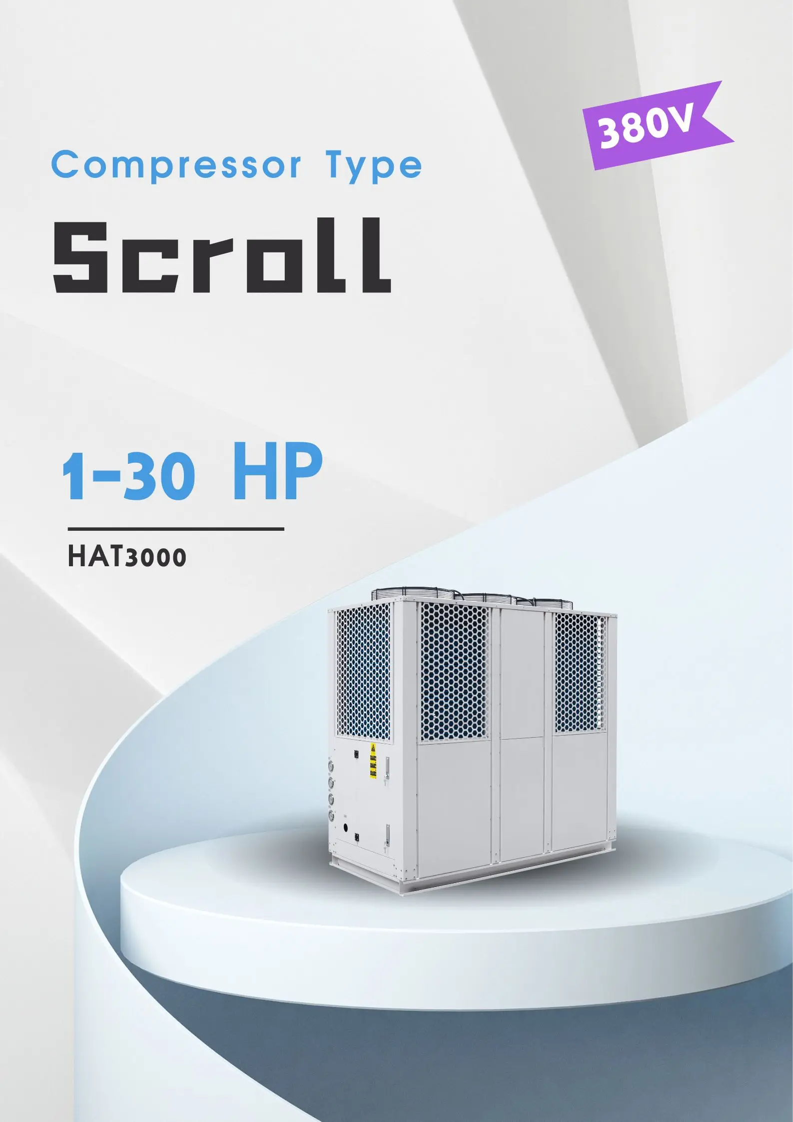 Air Source Heat Pump, 5KW, 80KW - detail 2