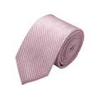 Tie Shirt Wholesale Men's Silk Red Striped Tie Handmade With Shirt Matching Tie