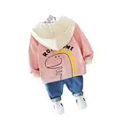 Hooded Outerwear Autumn Children's 3 Piece Children's Hooded Outerwear
