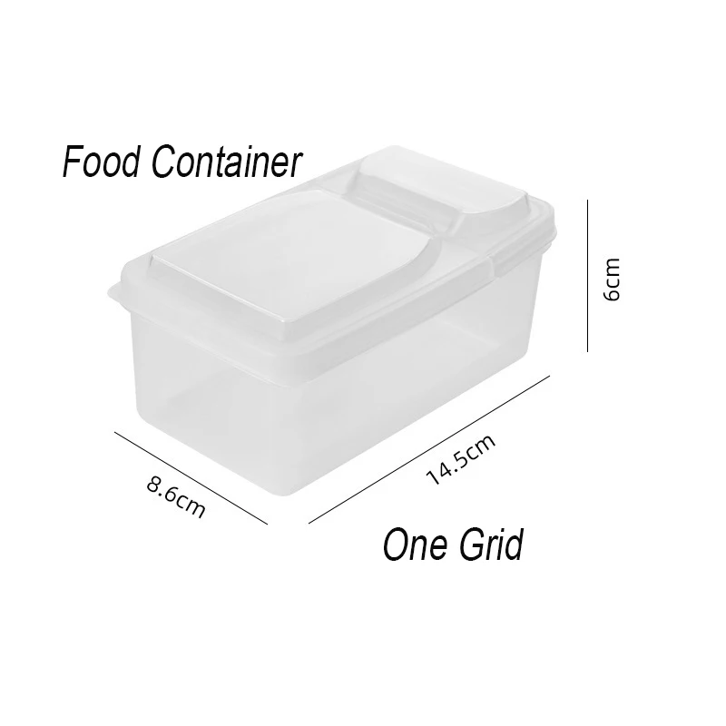 Wholesale Kitchen Organizer Clear Fridge Freezer Storage Organizer Refrigerator Bins Stackable Storage