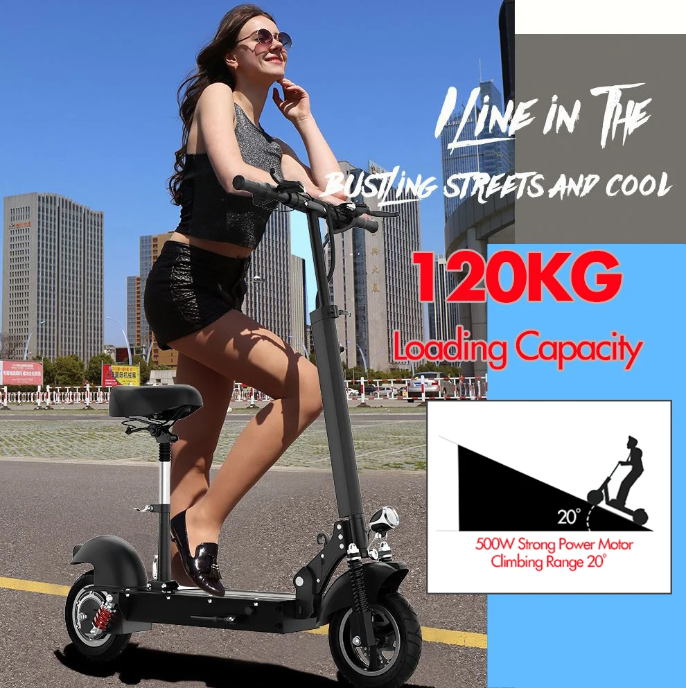 Inch Fast E Scooter V W Dual Motor Adult Electric Scooters