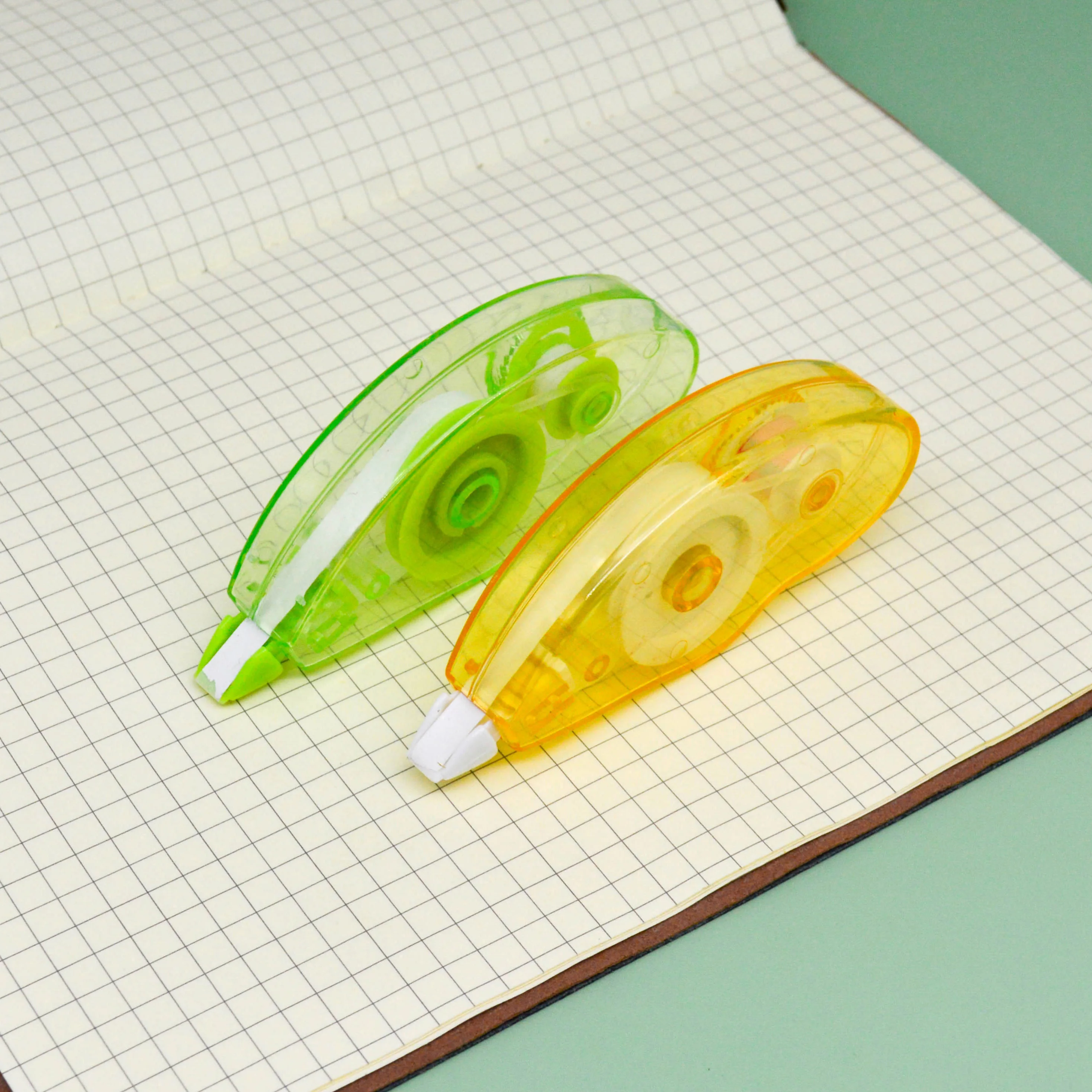 Cute Kawaii 5mm*5/6m Custom Plastic White Correction Tape Set for School