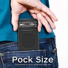 Fm Radio Meding Factory Direct Sales Mini Am Fm 180 Degree Rotating Radio