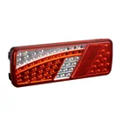 24v Led Light For Trucks Led Light 24v For Trucks 12v 24v UV PC Lens LED Rear Light For Trucks