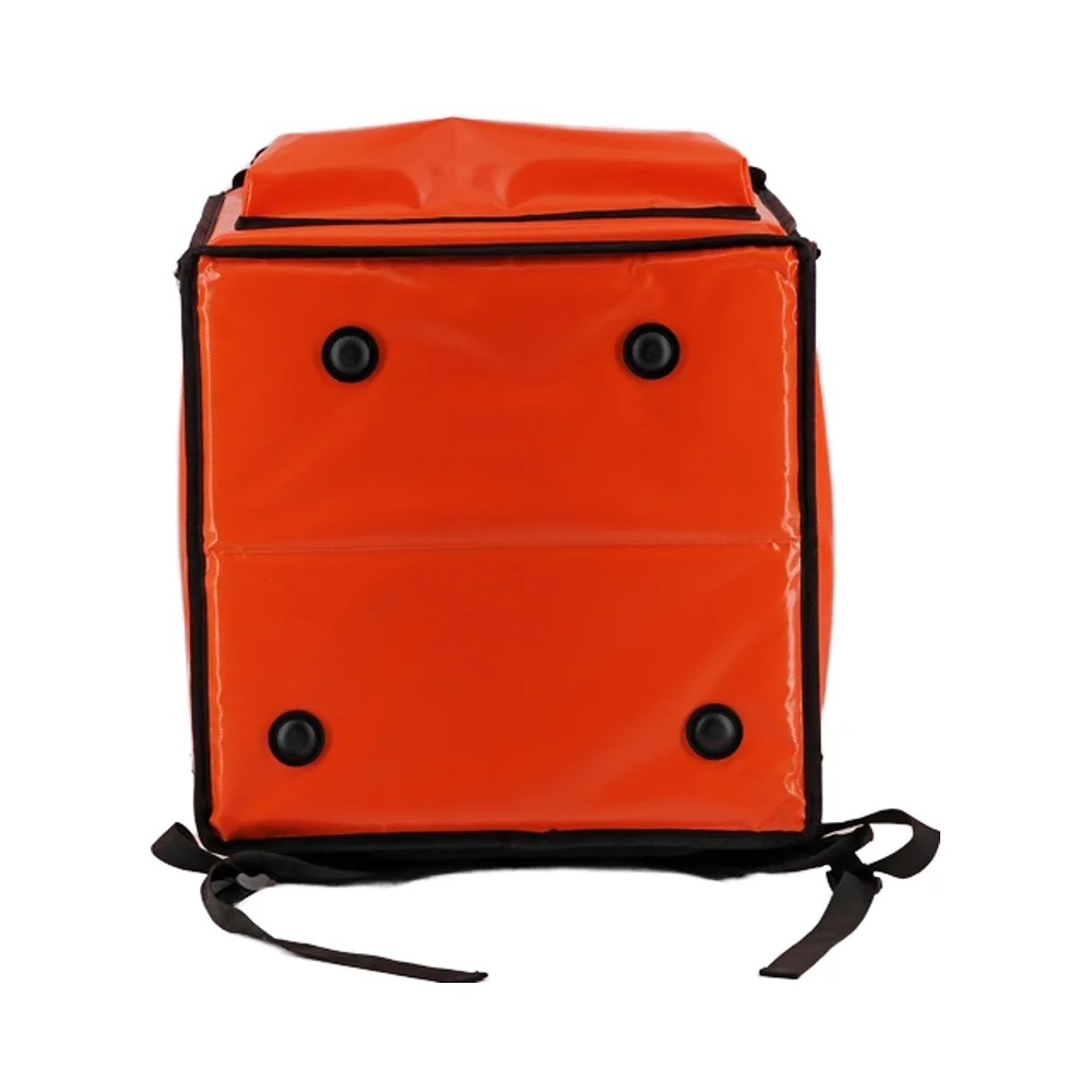 Soft Eco-Friendly Cooler Tote Bag with Zipper Custom Food Delivery Bag for Bike Motorcycle Bicycle details