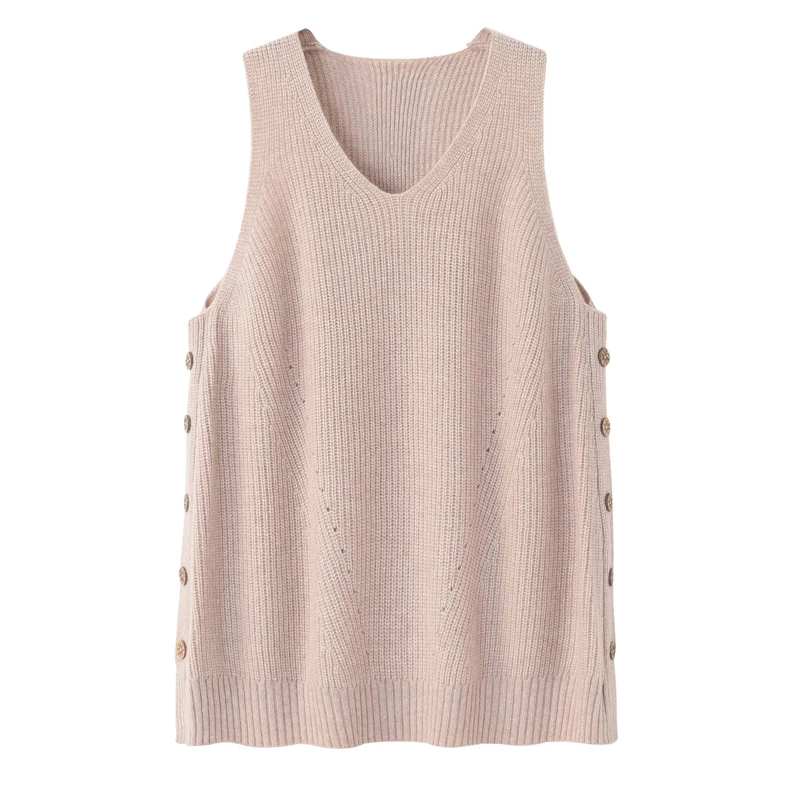 Unique Design Women's Wool Cashmere Solid V-neck Sleeveless Pullover  Sweater Vest Top - Buy Women's Wool Cashmere Sweater,Pullover,Vest Top  Product on Alibaba.com