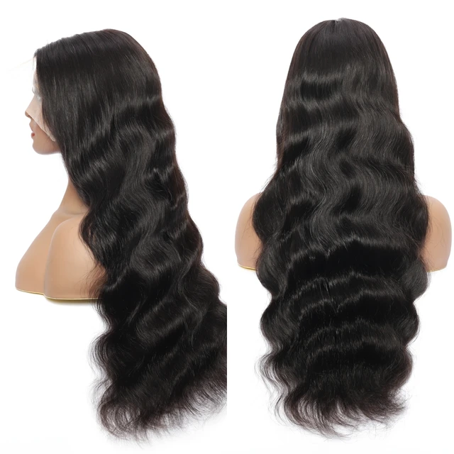 Wholesale Raw Soft Body Wave 100% Brazilian 13X4  13X6   4X4 HD Transparent Glueless HD Raw Indian Full Lace Human Hair Wigs
