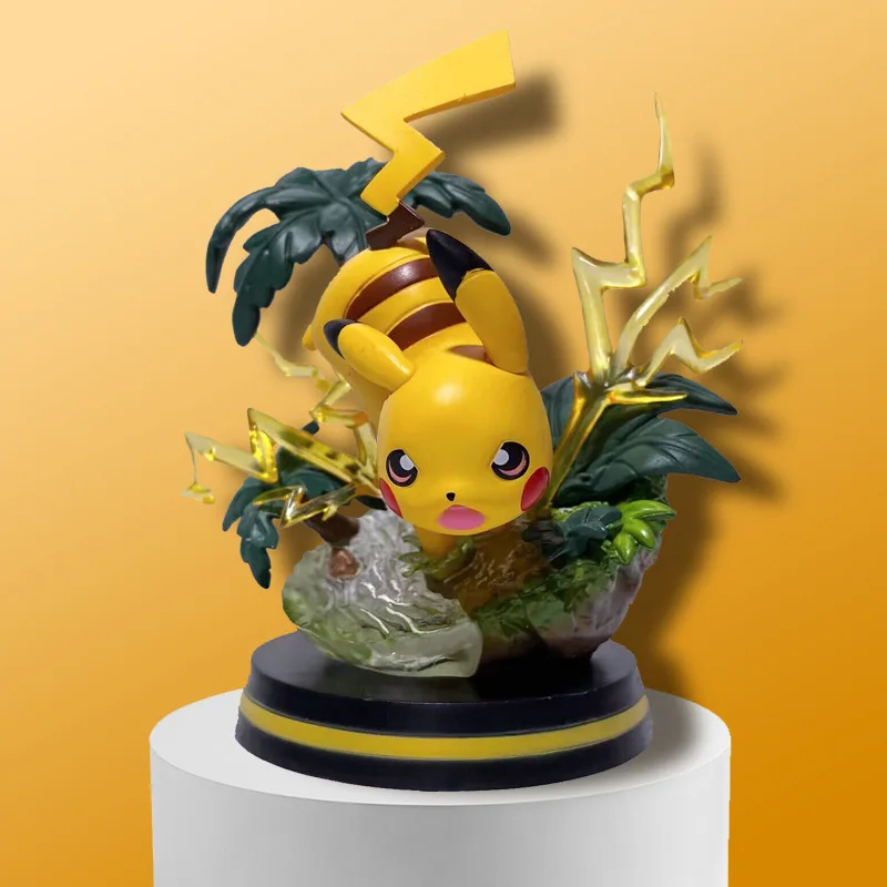 Bj Anime Style Pokemoned Figure Cm Pikachun Charmander Bulbasaur