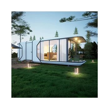 Outdoor Eco Capsule House Luxury Pod Prefabricated Capsule Hotel Capsule Room Prefab Cabin Container House