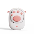 Mini Fan Small Fan New Design Kids Cute Halter USB Motor Rechargeable Portable Handheld Small Mini Fan Cooler