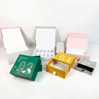 Box OUDU Custom Small Luxury Cosmetic Jewelry Colour Printing Logo Foldable Kraft Packaging Paper Box
