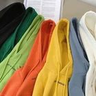 Boys Hoodies Wholesale 100% Cotton Boys Solid Color Letter Printing Hoodies Kids