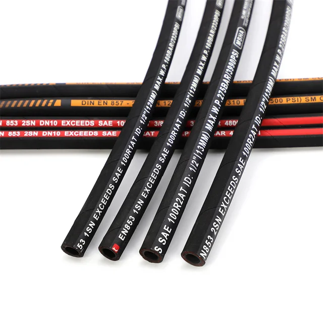 200000 Impulse Cycles Standard DIN EN857 1SN-K Hydraulic Hose