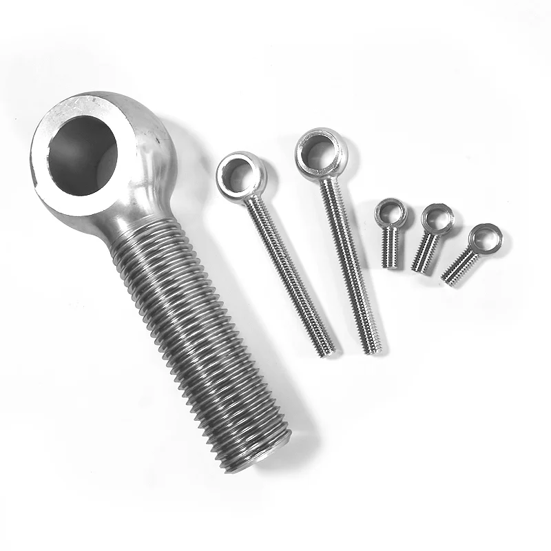 Manufacturer Stainless Steel 304 316 DIN444 Eye Bolts Customized Lifting Eye Bolt factory