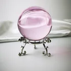 Crystal Crystal Top Grade Colorful K9 Crystal Pink Crystal Ball For Lovely Gift