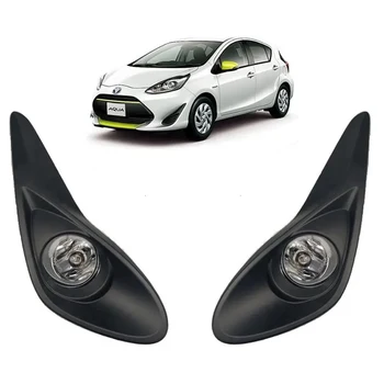 Waterproof Fog Light Bumper Lamp Kit For Toyota Prius C Aqua 2018 2019