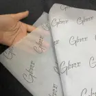 Paper Printed Wrapping Tissue Paper Brand Logo Printed 17g Wrapping Paper Customized Size Tissue Paper With Company Logo