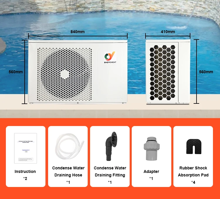 Air Source Heat Pump, 7-25kw, Electric - detail 6