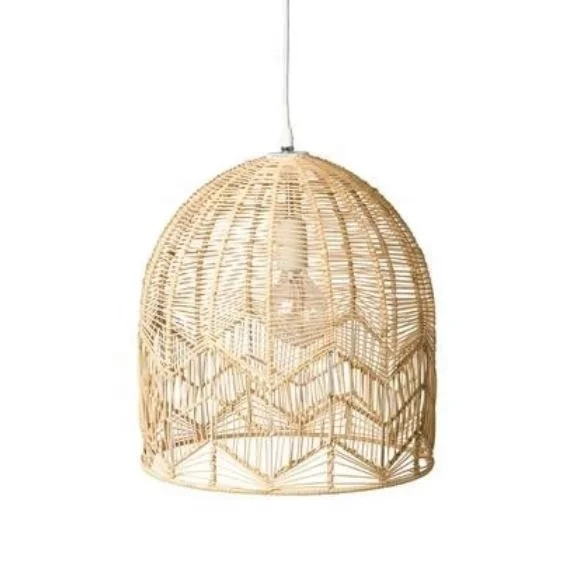 amalfi rattan lace pendant light