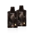 Colors Hair Natural Balck Colors Hair Dye Shampoo Kit DIY At Home Only 5 Minutes