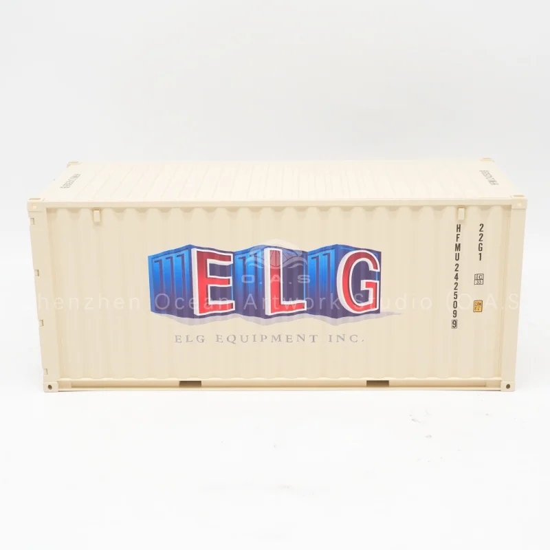 loas container model factory customized scale120 plastic crafts shipping boxes elg container model-12