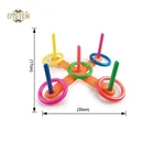 Sports Game Toys Parent Child Interactive Throwing Ring Stacking Game Funny Indoor Ferrule Game